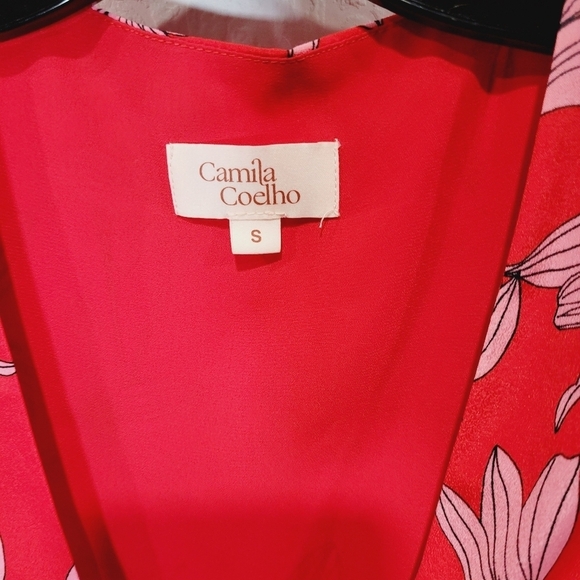 REVOLVE Camila Coelho Leonora Maxi Top/ Dress Floral Red - Picture 12 of 12